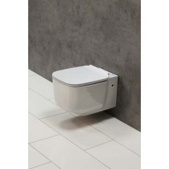 Унитаз подвесной BelBagno Vaso BB127CH+BB127SC
