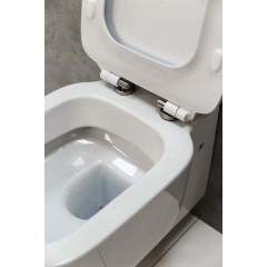 Унитаз подвесной BelBagno Vaso BB127CH+BB127SC