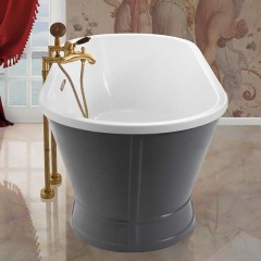 Ванна акриловая BelBagno BB35-CF36