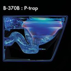 Унитаз приставной Cerutti Disgrazia Black B-370B с импульсным смывом