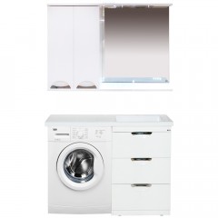 Зеркало-шкаф Misty Куба 120 L П-Куб-01120-011Л