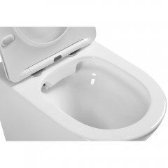 Унитаз приставной SantiLine SL-5020 безободковый