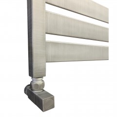 Полотенцесушитель водяной Ника Modern ЛМ 6 matt antique silver 100x50