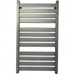 Полотенцесушитель электрический Ника Modern ЛМ 7 Antique silver matt масляный 80x50