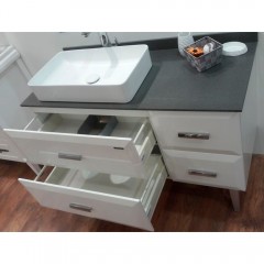 Тумба с раковиной Comforty Империя 120 белый
