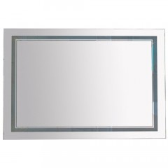 Зеркало Misty Неон 2 LED 120x80 клавишный выключатель П-Нео12080-2ПРКВДВП
