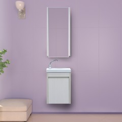 Тумба с раковиной Misty Мини 40 белый