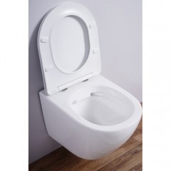 Унитаз подвесной Esbano Azalea matt white безободковый
