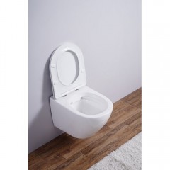 Унитаз подвесной Esbano Azalea matt white безободковый