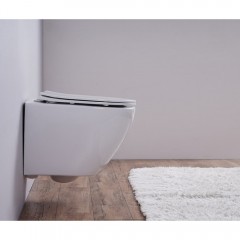 Унитаз подвесной Esbano Azalea matt white безободковый