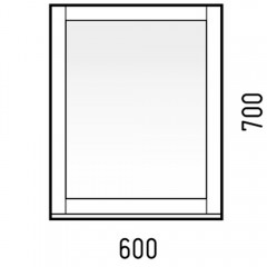 Зеркало Corozo Техас 60 SD-00000276
