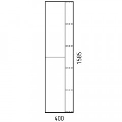 Пенал Corozo Гольф 40 антик SD-00000333
