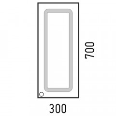 Шкаф подвесной Corozo Классика 30 SD-00000366