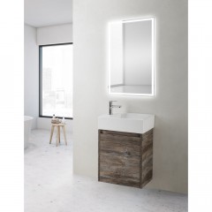 Тумба с раковиной BelBagno Kraft Mini pino pasadena R
