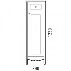 Полупенал Corozo Блюз 39 SD-00000031