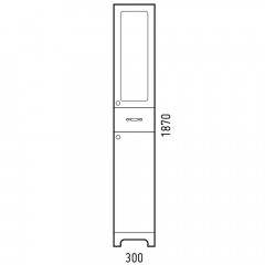 Пенал Corozo Прованс 30 SD-00000470