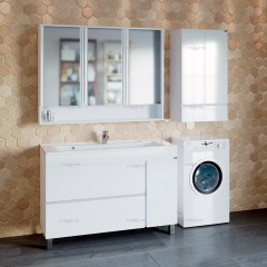 Тумба с раковиной СаНта Марс 120 напольная (Elen)