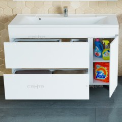 Тумба с раковиной СаНта Марс 120 напольная (Elen)