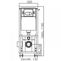Инсталляция SantiLine SL-01 + унитаз SantiLine SL-5004 с сиденьем
