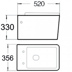Инсталляция SantiLine SL-01 + унитаз SantiLine SL-5004 с сиденьем