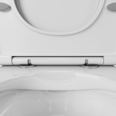 Инсталляция Geberit Duofix 458.124.21.1 + унитаз OWL Tid Cirkel-H OWLT190701 безободковый с сиденьем