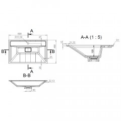 Раковина мебельная Am.Pm Inspire V2.0 80 M50AWPC0801WG