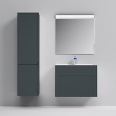 Тумба с раковиной Am.Pm Inspire V2.0 80 графит