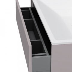 Тумба под раковину Am.Pm Inspire V2.0 80 элегантный серый M50AFHX0803EGM