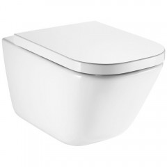 Инсталляция Geberit 458.103.00.1 + унитаз Roca Gap 34647L000 безободковый с сиденьем