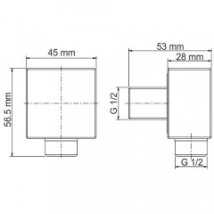 Шланговое подключение WasserKRAFT Glan A178