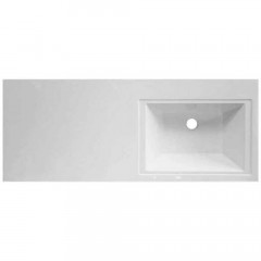 Комплект мебели Style Line ElFante Даллас 140 напольный белый (2 ящика) R