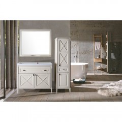 Комплект мебели ASB-Woodline Монте 100 бежевый массив ясеня