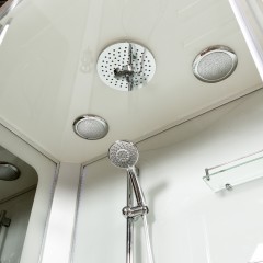 Душевая кабина Deto A102 L LED с кнопкой