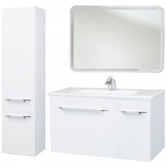 Тумба с раковиной Bellezza Альдо 100 белый