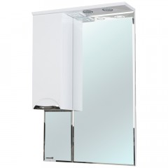 Зеркало-шкаф Bellezza Альфа 55 L белый