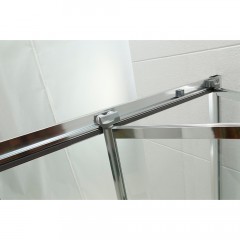 Душевое ограждение Bandhours Snow/Side-Glass 810 100x80