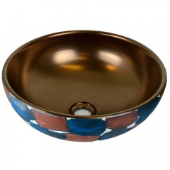 Раковина накладная Bronze de Luxe 147B