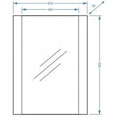 Зеркало Stella Polar Фаворита 60x80 SP-00000165