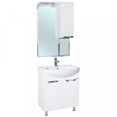 Тумба с раковиной Bellezza Альфа 65 белый