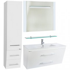 Комплект мебели Bellezza Берта 90 белый