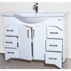 Тумба с раковиной Bellezza Дрея 105 (Kirovit)