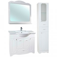 Пенал Bellezza Кантри 40 R белый