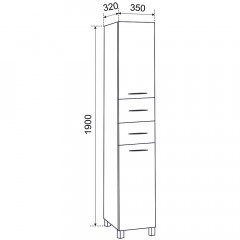 Пенал Emmy Рокард 35 L rok35penA-l