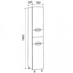 Пенал Emmy Милли 35 L mel35penBdsp-l