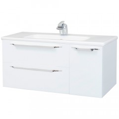 Тумба под раковину Bellezza Луиджи 105 белый (Kirovit)
