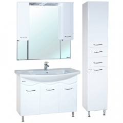 Зеркало-шкаф Bellezza Мари 105 белый