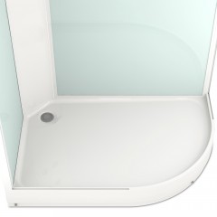 Душевая кабина Domani-Spa Delight 128 L розовые стенки/прозрачное стекло DS01D128LLPcCl00