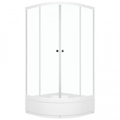 Душевой угол Domani-Spa Delight 99 mid прозрачное стекло DS0405D99M0Cl00
