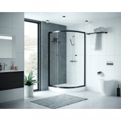 Душевой угол Domani-Spa Fit 99 прозрачное стекло DS04F99L0Cl00-10B