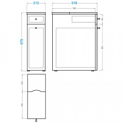 Комод Alavann Soft 20